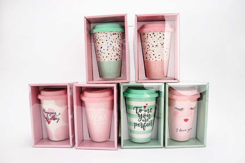 STOCK 2- 400cc Mug    with   silicone  cover 